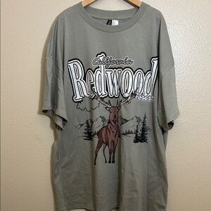 NWOT Divided Deer Shirt